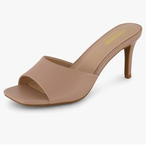 CUSHIONAIRE Women's Evie One Band Dress Sandal